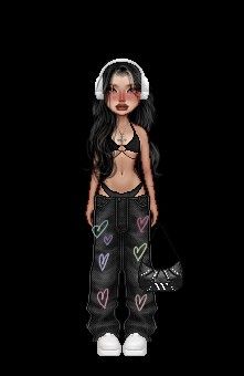 Baddie Vibes, Estilo Swag, Heart Iphone Wallpaper, Acrylic Nails Coffin Short, Illustrations And Posters, Cute Characters, Cartoon Wallpaper, Sims 4