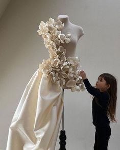 Tatyana Kochnova, Atelier Studio, Recycled Dress, Draping Fashion, Paper Dress, Fashion Design Portfolio, Fashion Design Drawings, Fashion Inspiration Design, Fashion Design Sketches