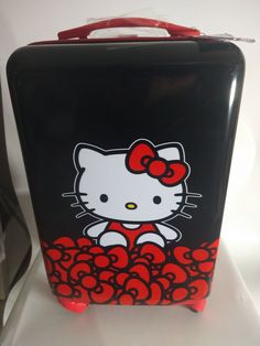 New Sanrio Hello Kitty Hard Shell Rolling Carry-on Luggage Suitcase | eBay Cute Stationary School Supplies, Kitty Items, Kitty Accessories, Hello Kitty Accessories, Luggage Suitcase, Stationary School, Cute Stationary, Hello Kitty Items, Carry On Luggage