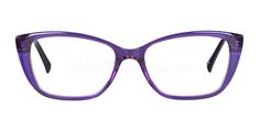 Glasses by Tonny, available in Black / Purple and sizes: 140-16-54-39. Perfect for women. All our Tonny glasses are genuine and include manufacturers case, cloth and packaging (where available). These Tonny sunglasses are also available as prescription sunglasses with tints, polarised or transition lenses. Free delivery on eyewear available over £49 Purple Glasses Frames, Purple Glasses, Glasses Frames For Women, Prescription Glasses Online, Glasses Online, Prescription Sunglasses, Vision Care, Prescription Glasses, Eye Glasses