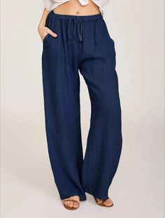 Cotton Linen Pants, Loose Trousers, Wide Leg Linen Pants, Pantalon Large, Loose Pants, Palazzo Pants, Drawstring Pants, Linen Pants, Fashion Pants