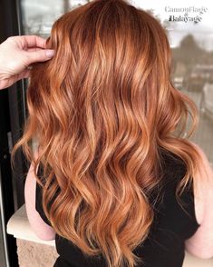 Ginger Brown With Highlights, Red Hair Honey Highlights, Red Summer Hair Color, Copper Hair Pink Highlights, Light Brown Hair Copper Highlights, Red Hair Spring, Light Auburn Balayage, Fall Ginger Hair, Dimensional Red Hair Copper