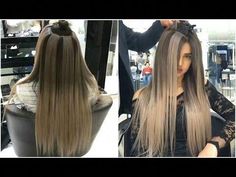 Hair extensions seem very difficult to do at home, but if you watch my video, you'll see that they're not as hard as they look! The only problem is that you'... Tape In Extensions Placement, Extension Placement, Tape Extensions, Hair Extensions Before And After, Luxy Hair, Hair Tape, Weft Hair Extensions, Mega Hair