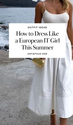 European Summer Outfit Ideas | Outfit Inspo for European Holidays | What to wear in summer ideas #summer #outfitinspo