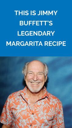 this is jimmy buffet's legendary margarita recipe cover art for his book, this is jimmy buffet's legendary margarita recipe