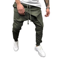 Slim Casual Drawstring Pants - Pylnam Short Pants Outfit, Joggers Outfit, Bespoke Fashion, Style Savvy, Latest Mens Fashion, Sweater Sale, Short En Jean, Mens Fashion Trends, Drawstring Pants