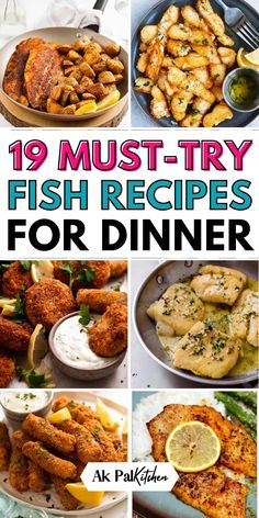 the top ten must try fish recipes for dinner