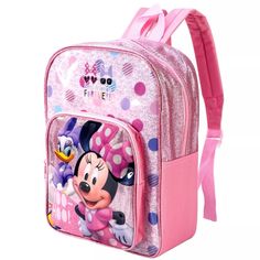 Bright Pink And Super Sparkly! Minnie Mouse And Daisy Duck, Best Friends Forever. Super Cute Never Used. Brand New, Tag Still On It. Pink Disney Backpack For Disney Fan Events, Pink Disney Backpack For Fan Events, Minnie Mouse Multicolor Backpack For School, Cute Minnie Mouse Backpack For School, Multicolor Minnie Mouse Backpack For School, Disney Minnie Mouse Standard Backpack, Disney Minnie Mouse Backpack, Pink Minnie Mouse Backpack For Disney Trips, Pink Disney Backpack For Back To School