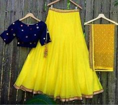 Lehenga choli, chaniya choli, readymade blouse, lehenga choli for women, lengha choli, ghaghra choli Yellow Ethnic Wear, Navy Blue Velvet Blouse, Yellow Lengha, Blue Velvet Blouse, Chaniya Choli Wedding, Lehenga For Women, Ghaghra Choli, Indian Lehenga Choli