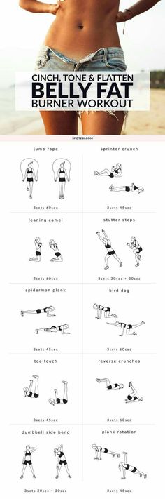 Flatten Belly, Membakar Lemak Perut, Belly Fat Burner Workout, Burner Workout, Fat Burner Workout, Fitness Routines, Belly Fat Burner, Exercise Tips, Toning Workouts