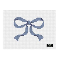 Every grandmillenial needlepointers dream, this simple bow design is your next quick needlepoint project! While this adorable bow comes standard in blue, please let me know if you'd like me to paint this a custom 2-tone color for you at no additional charge.  Specs: 18 mesh canvas  2.5 inches tall x 2.9 inches wide 13 mesh canvas 3.2 inches tall x 4 inches wide Canvas size = design size plus a two inch border of blank canvas on each side. This design is also available as a digital stitch chart/pattern here: https://needlepointafterdark.etsy.com/listing/1657939793 White Coquette, Simple Bow, Needlepoint Christmas, Needlepoint Designs, Needlepoint Patterns, Coquette Bow, Needlepoint Canvases, Bow Design, Needlepoint