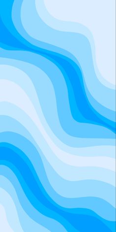 an abstract blue and white background with wavy lines