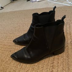 Used, But Still Good Condition Size 39 Acne Jensen Boots, Acne Studios Shoes, Black Leather Boots, Acne Studios, Bootie Boots, Ankle Boots, Black Leather, Women Shoes, Boots