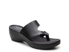 Eastland Willow Wedge Sandal | DSW Eastland Shoes, Shoe Last, Most Comfortable Shoes, Black Wedge, Black Wedge Sandals, Shoe Boot Sandals, Shoes Size 7, Brown Sandals, Comfortable Sandals