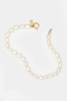 Please note that all sales are final. Perfect for your summer adventures, this minimal pearl anklet is made with naturally raw-shaped Keshi pearls. u00a0These genuine beauties from the ocean, but are a beautiful addition to any summer sandal. Handmade with love. u00a0 Genuine Pearls and 14k Gold Vermeil Wipe clean Handcrafted with love in Montreal Dimensions 10 inches | Natural Keshi Pearl Anklet by Deux Lions Jewelry in Gold at Anthropologie Elegant Gold Pearl Bracelet For Summer, Elegant Summer Pearl Bracelet For The Beach, Elegant Summer Pearl Bracelet For Beach, Elegant Pearl Bracelet As Summer Gift, Elegant Summer Pearl Bracelet As Gift, Elegant Summer Pearl Bracelet For Gift, Elegant Summer Pearl Necklace With Pearl Charm, Elegant Summer Pearl Necklace With Charm, Elegant White Pearl Bracelet For Summer