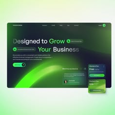 the website design is designed to grow your business