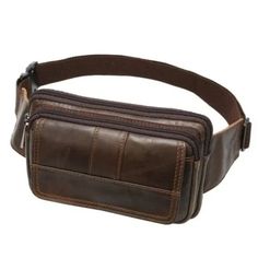 Brand New This Waist Pack Is Made Of Cowhide Genuine Leather, Top-Quality Zippers, Adjustable Straps, Quick-Release Buckle, Ideal For Sports, Running, Walking, Jogging, Motorcycle, Bike, Riding, Cycling, Travel, Outdoor, Hiking, Hunting, Tactical, Camping, All Kinds Of Outdoor Activities And Daily Use. Designed For Comfort: Durable, Good Construction, Comfortable Carry, Enough Place For Carrying Up Cell Phone, Sunglasses, Goggles, Books, Keys, Pens, Cards, Flashlight, Gloves, Chargers, Power Ban Waist Pack Men, Waist Bag Leather, Men Waist, Leather Waist Bag, Leather Fanny Pack, Waist Pack, Chest Bag, Zipper Bags, Waist Bag