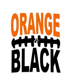 an orange and black logo with the words orange is the new black written in large letters