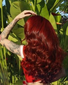 Red Hair Tones, Red Long Hair, Hair Color Red, Red Hair With Blonde Highlights, Cheveux Oranges, Red Hair Looks