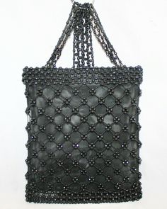 COMECO Slim Beaded Mesh Shoulder Bag Measurements: 11" High x 1" Deep x 10" Wide Dual carry straps for a 13" drop Magnetic top closure No interior pockets We Love our eBay customers.  We appreciate and value your business.  We ship everyday except Sunday and holidays We are smoke and pet free We are happy to combine shipping Please visit our eBay store for more great items! Black Embellished Handheld Shoulder Bag, Black Handheld Beaded Shoulder Bag, Black Beaded Handheld Shoulder Bag, Black Beaded Square Shoulder Bag, Evening Shoulder Bag With Black Beads Rectangular Shape, Evening Rectangular Bags With Black Beads, Evening Rectangular Shoulder Bag With Black Beads, Formal Rectangular Bag With Black Beads, Formal Black Bag With Black Beads