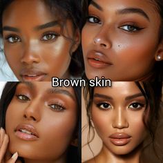 Umber Skin Tone, Caramel Skin Tone Aesthetic, Caramel Skin Tone, Bambi Eyes, Rose Glasses, Golden Skin Tone, Rare Eye Colors, Perfect Features, Caramel Skin