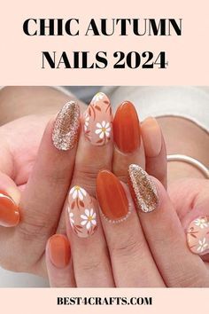 September Nails, Earthy Hues, Fall Nail Trends, Short Nail Designs, Autumn Nails, Autumn Style, Nail Designs Spring, Fall Nail Designs, Nails Short