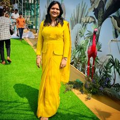 Classy yellow saree with classy blouse. . . #designer #saree #clothing #apparel #happiness #embroidery #fashion #bridal #wedding #gown #skirt #lehenga #yellow #modernsaree #latkan #beads #saree #tassels #belt #sari #designerblouse #indianfashion #frills #shimmer #glamour #blouse #shaadi #handembroidery #croptop #silk Lehenga Yellow, Classic Saree, Classy Blouses, Saree Tassels, Blouse Designer, Modern Saree, Sari Blouse Designs