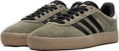 Olive Sneakers, Olive Shoes, Stadium Goods, Adidas Gazelle, Size 7, Street Wear, Adidas, Sneakers, Green