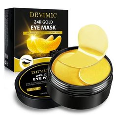 Do you feel the skin around your eyes is very dry and uncomfortable after long-term working with computer or exposure to sunlight? Does your under eye skin become hyperpigmented as you age, causing dark circles, eye bags, fine lines and crow's feet? We deeply understand your troubles and are committed to solving the above skin problems for you. EFFICACY OF DEVIMIC 24K GOLD EYE MASK Deep moisturizing Restore skin elasticity Prevent eyes skin aging Reduce wrinkles and puffiness Remove dark circles Eye Masks For Dark Circles, For Face Skin Care, Under Eye Masks, Gel Eye Mask, Skin Care Eye Cream, Eye Gel Pads, Under Eye Patches, Gold Eye Mask, Eye Skin Care