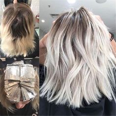 Blonde Root Stretch, Highlights On Hair, Root Melt, 50 Hair, Blonde Roots, Curl Hair, Platinum Hair, Pinterest Hair, Hair Color For Women