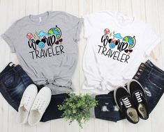 World Traveler Shirt, Disney Epcot Shirt, Mickey Minnie Shirt, Disney Couple Shirt, Disney Matching Shirt Couples Disney Shirts, Png Shirts, Family Disney Shirts Matching, Disney Couple, Disney Couple Shirts, Matching Disney Shirts, Epcot Shirts, Family Vacay, Minnie Shirt