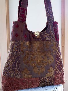 Tapestry Vintage, Hippie Bags, Pretty Bags, Market Tote