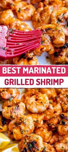 the best marinated grilled shrimp recipe