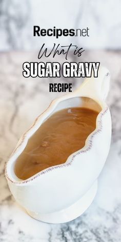 a gravy boat filled with sugar gravy Thai Peanut Sauce, Homemade Sauce Recipes, Creamy Dip, Southern Cuisine, Gravy Recipes, Peanut Sauce, Sweet And Savory, Savoury Dishes, Sauce Recipes