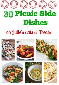 30 picnic side dishes on julia's eats & treats