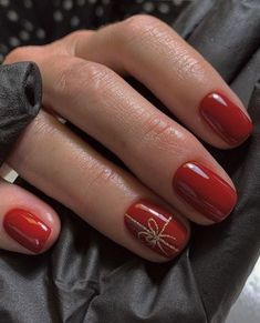 Classic Red Nails, Christmas Gel, Red Season, Subtle Nails, London Nails, Daily Nail, Winter Nail Designs, Winter Nail