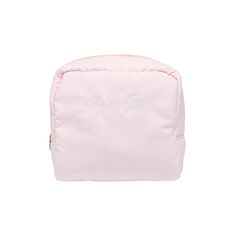 Made by hand and embroidered with a dainty Emi Jay emblem, this pouch was designed to hold all of your daily essentials. Pink Feminine Travel Pouch, Feminine Pink Travel Pouch, Mini Emergency Kit, Preppy Tops, Emi Jay, Custom Gift Cards, Rose Milk, Pink Pouch, Girly Accessories