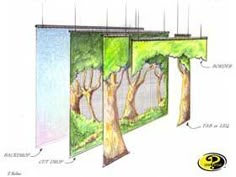 the diagram shows different types of trees and how they can be used to make privacy