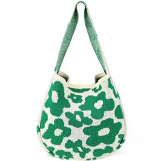 PRICES MAY VARY. Material: The crochet purse is crafted from cotton fabric, lightweight, soft and durable. And the handle features with good quality and good-bear that crochet beach bag is not easy to fall off. Large Capacity Knit Tote Bag: The crochet purses for women size is 13.7 x 22.8 in/35 x 58cm (including handle length), and the crochet tote has ample space to hold an iPad, wallet, magazine, cellphones, umbrella, sunglasses, cosmetics and more, keep your stuff safe and bring more convenie Large Crochet Bag, Sunflower Granny Square Pattern, Aesthetic Knit, Crochet Tote Bags, Sunflower Granny Square, Pattern Home Decor, Crochet Beach Bags, Knit Bag, Knit Purse