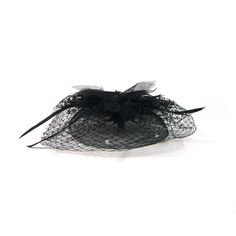 Black Mesh Flower Hair Clip Fascinator Hat #1914 Colors may appear slightly different through this website due to computer picture resolution and individual monitor settings. Package included : order quantity × fascinator Item Features : .Black mesh layered flower .Faux pearl and real feather decoration .Metal hair clip on the back .Comfortable and easy to wear .Perfect costume hair accessory for weddings, parties, night out, Halloween and other special events Item Specifications : .Handmade in Black Fascinator For Kentucky Derby Gift, Elegant Black Hat As Gift, Elegant Black Mini Hats As Gifts, Black Hat For Kentucky Derby Gift, Black Hat For Kentucky Derby, Elegant Black Costume Accessories For Wedding, Hat Hair, Feather Decor, Satin Ribbon Bow