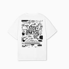 NEW PRE-ORDER NOW Limited Quantity Available. Order now to avoid disappointment! ESTIMATED DELIVERYNovember 2, 2022 - November 7,2022 Partch Pop Love Art T-Shirt in White short sleeves, is crafted from a luxury organic cotton 100%. Pop Love Street Art printed in black and white to the back. Crown in Black and White to exude Street Art Style power and majesty. Oversize Fit - Unisex. Art design in the back made by Richi Artist & Didier Devaux French Creative Director Features ��▪︎ Color: White▪︎ Lux Street Art Style, Crown Graphic, Logo Art, T Shirt Oversized, Love T Shirt, White Short, Oversized Tee, Unisex Shorts, Sleeve Designs