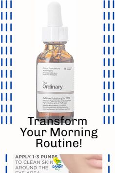 Our innovative caffeine eye serum not only hydrates but also revitalizes your delicate skin, helping to reduce fine lines and signs of aging. Witness the incredible transformation of your eye area and fall in love with your new look that radiates vitality and confidence. It’s time to embrace a youthful glow! #YouthfulGlow #CaffeineEyeCare Caffeine Eye Serum, The Ordinary Caffeine Solution, Anti Aging Ingredients, Tired Eyes, Eye Contour, Gua Sha, Eye Area