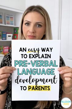 Speech Language Pathology Grad School, Early Intervention Activities, Special Education Behavior, Speech Therapy Tools, Verbal Behavior, Early Intervention Speech Therapy, Preschool Speech Therapy, School Speech Therapy, Preschool Language