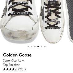 Women’s Golden Goose Size 38/8 Size Paid $584 After Taxes Still In New Condition. They Are Discontinued So You Cannot Get This Style Anymore. Have The Original Box. Asking $350 Shoes Golden Goose, Goose Shoes, Golden Goose Shoes, Golden Goose, Top Sneakers, The Original, Original Box, Women Shoes, The Originals