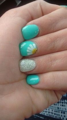 50 Eye-Catching Summer Nail Art Designs Kids Nail Designs, Nails Yellow, Cute Spring Nails, Nail Art Designs Summer, Pretty Princess, Super Nails, Nails For Kids, Spring Nail Art, Short Nail Designs