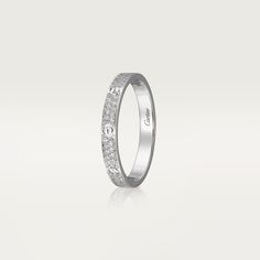 Cartier Love Ring Diamond, Cartier Love Ring, Ring White Gold, White Gold Wedding Rings, Cartier Love, White Gold Jewelry, Ring Diamond, Love Ring, Ring Ring