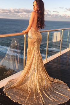 Gold Gowns, Sequin Prom Dresses Mermaid, Goddess Gown, Gold Prom Dresses, Sequins Fabric, Prom Dresses Long Mermaid, 파티 드레스, Sequin Prom Dresses