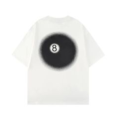 8 Ball Fortune T-shirt - h0neybear Retro Casual Outfits, 8 Ball Shirt, 8 Ball Print, 90s Fashion Retro, Y2k 90s Fashion, Hoodies Aesthetic, Balls Shirt, 8 Ball, Streetwear Y2k