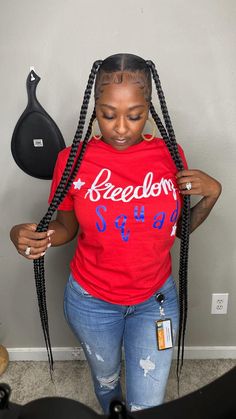 Wayda Braids, Jayda Wayda Braids, 5 Braid, Jumbo Knotless, Jayda Wayda, Braided Ponytail Hairstyles, Jumbo Braids, Hair Ponytail Styles, Dope Hairstyles