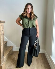 20 Transitional Fall Workwear Outfits – The Recruiter Mom Midsize Professional Outfits, Midsize Office Outfit, Midsize Business Casual, Curvy Work Outfit, Fall Office Outfits, Recruiter Mom, Workwear Outfits, Interview Outfits Women